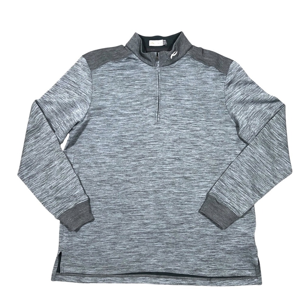KJUS Liam Techwool Half Zip Mens XL Merino‎ Blend Sweater Pullover Golf - Picture 9 of 13